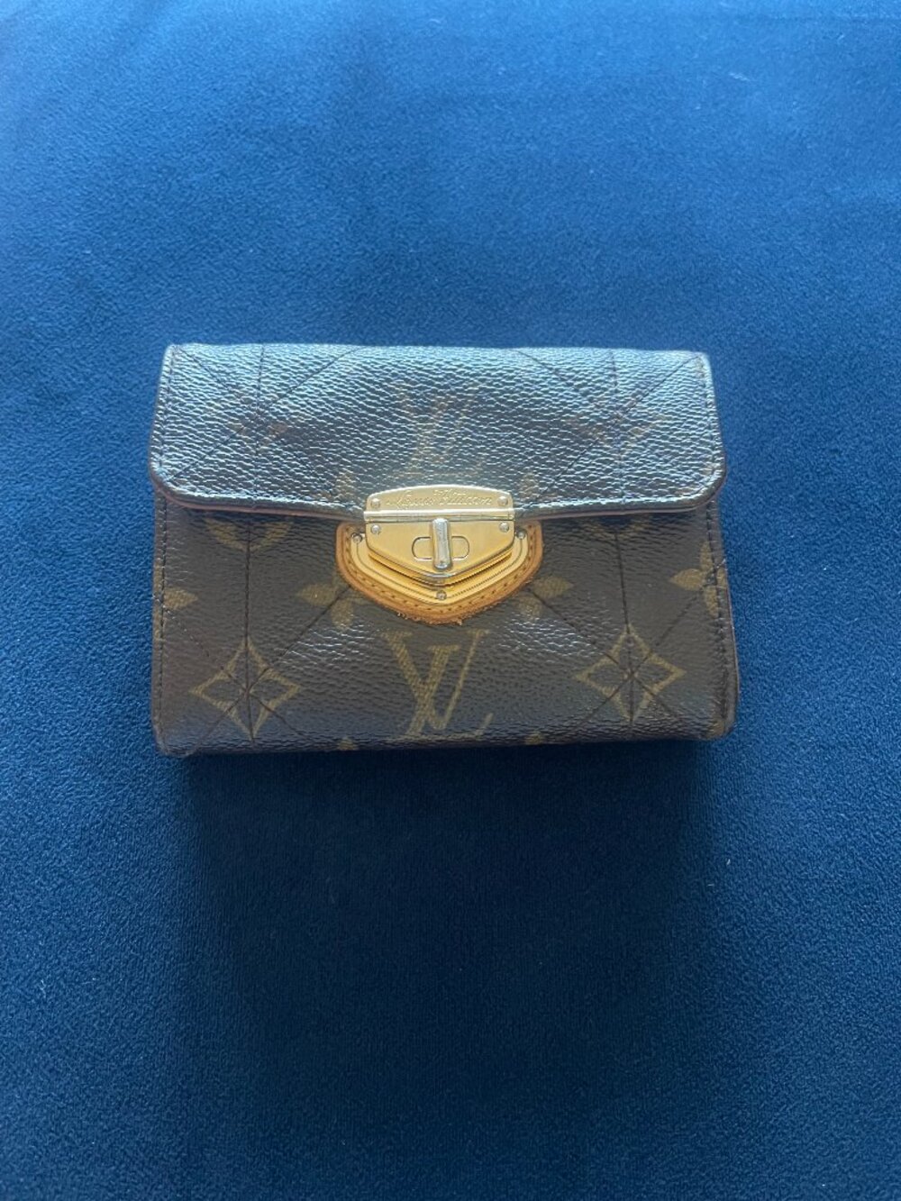 Pre Loved LV Etoile Small Wallet Monogram Canvas